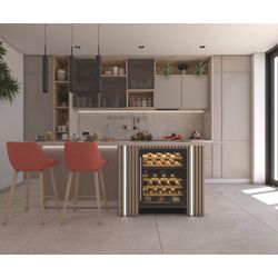 Vitrina de vinuri incorporabila Hoover HWCB 60/N (Black) Thumb