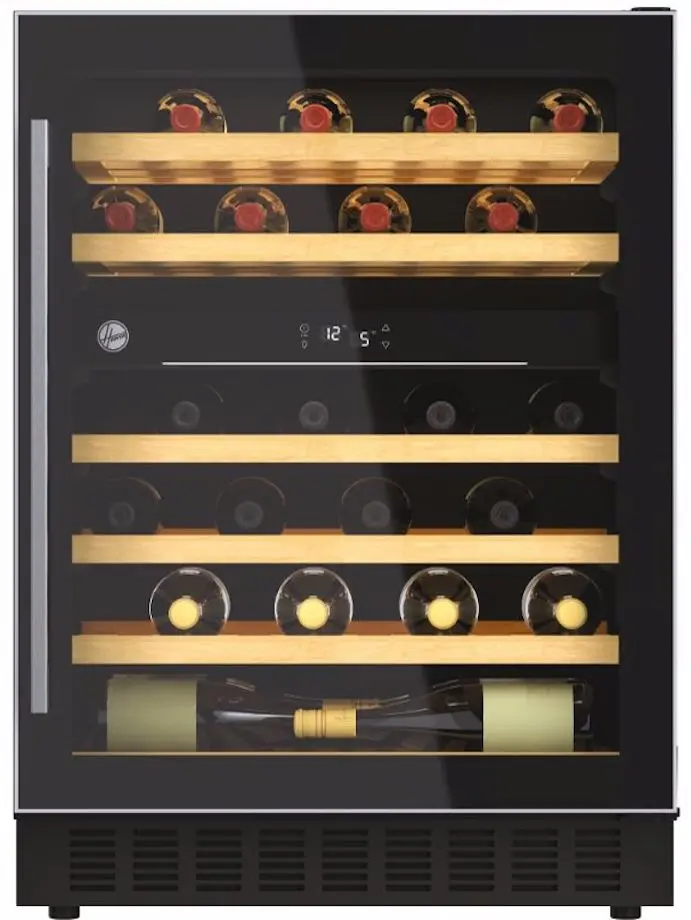 Vitrina de vinuri incorporabila Hoover HWCB 60/N (Black)