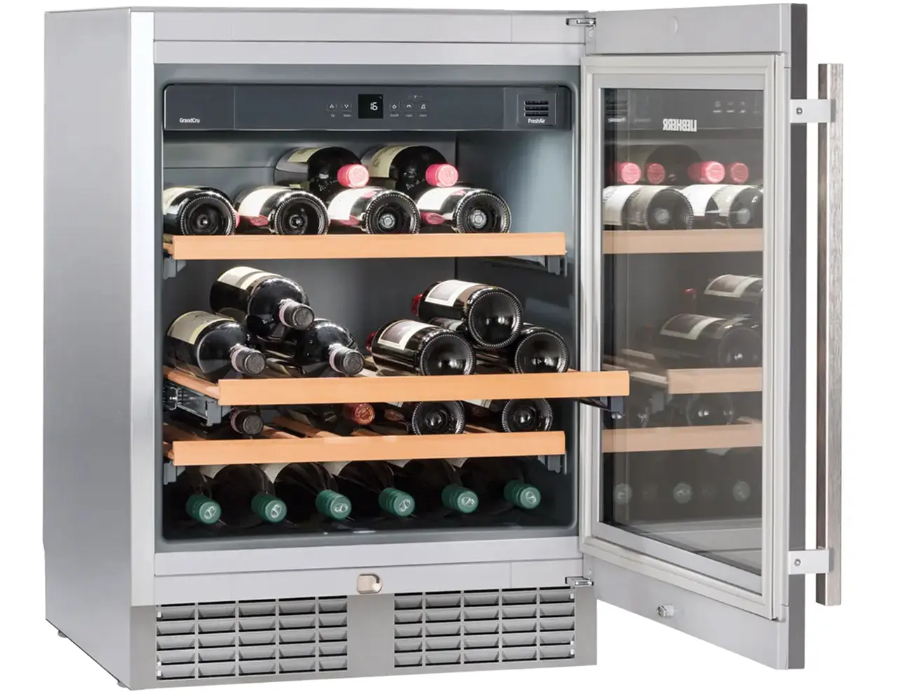 Встраиваемый винный шкаф Liebherr GrandCru UWKes 1752 (Inox)