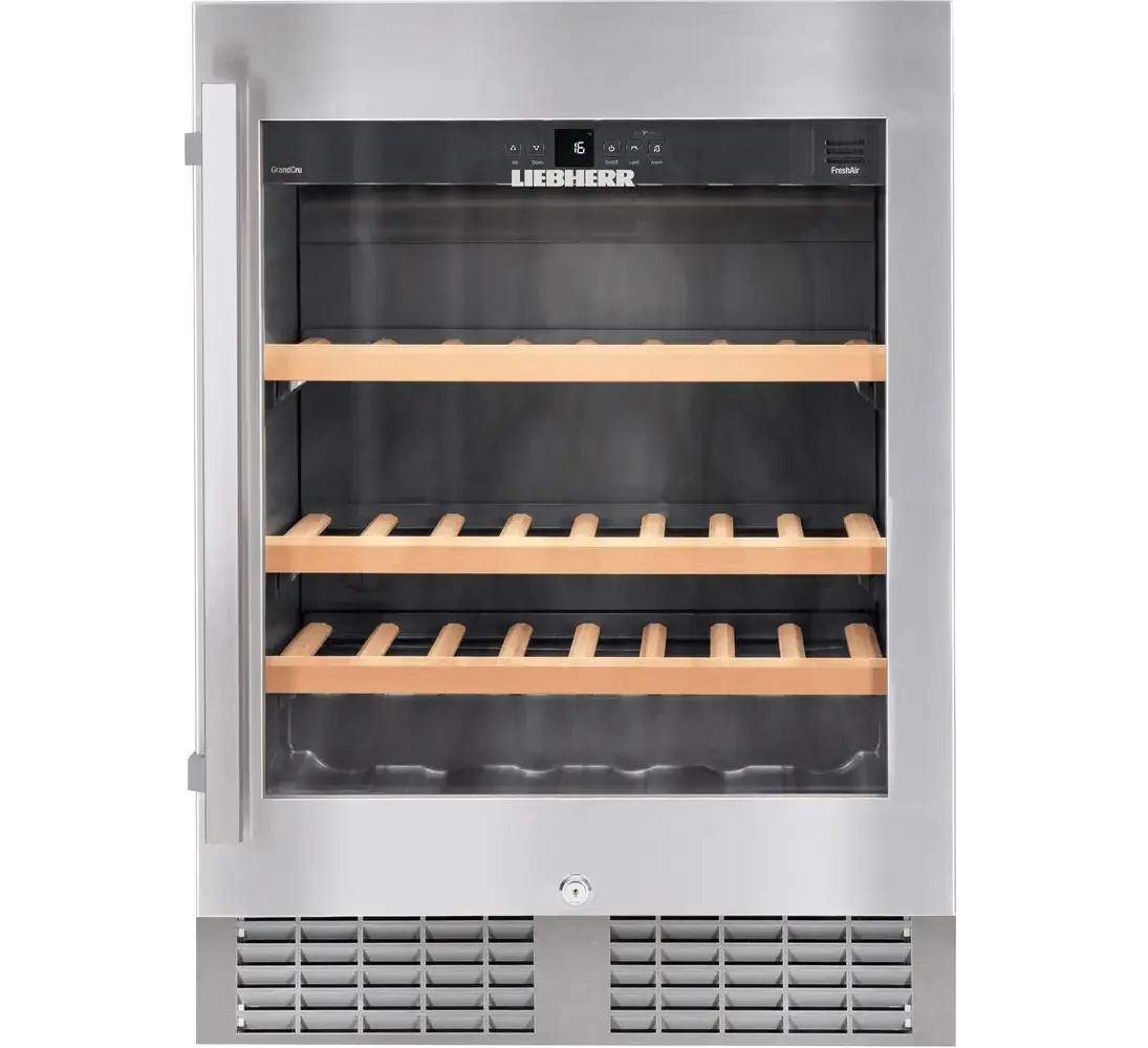 Встраиваемый винный шкаф Liebherr GrandCru UWKes 1752 (Inox)