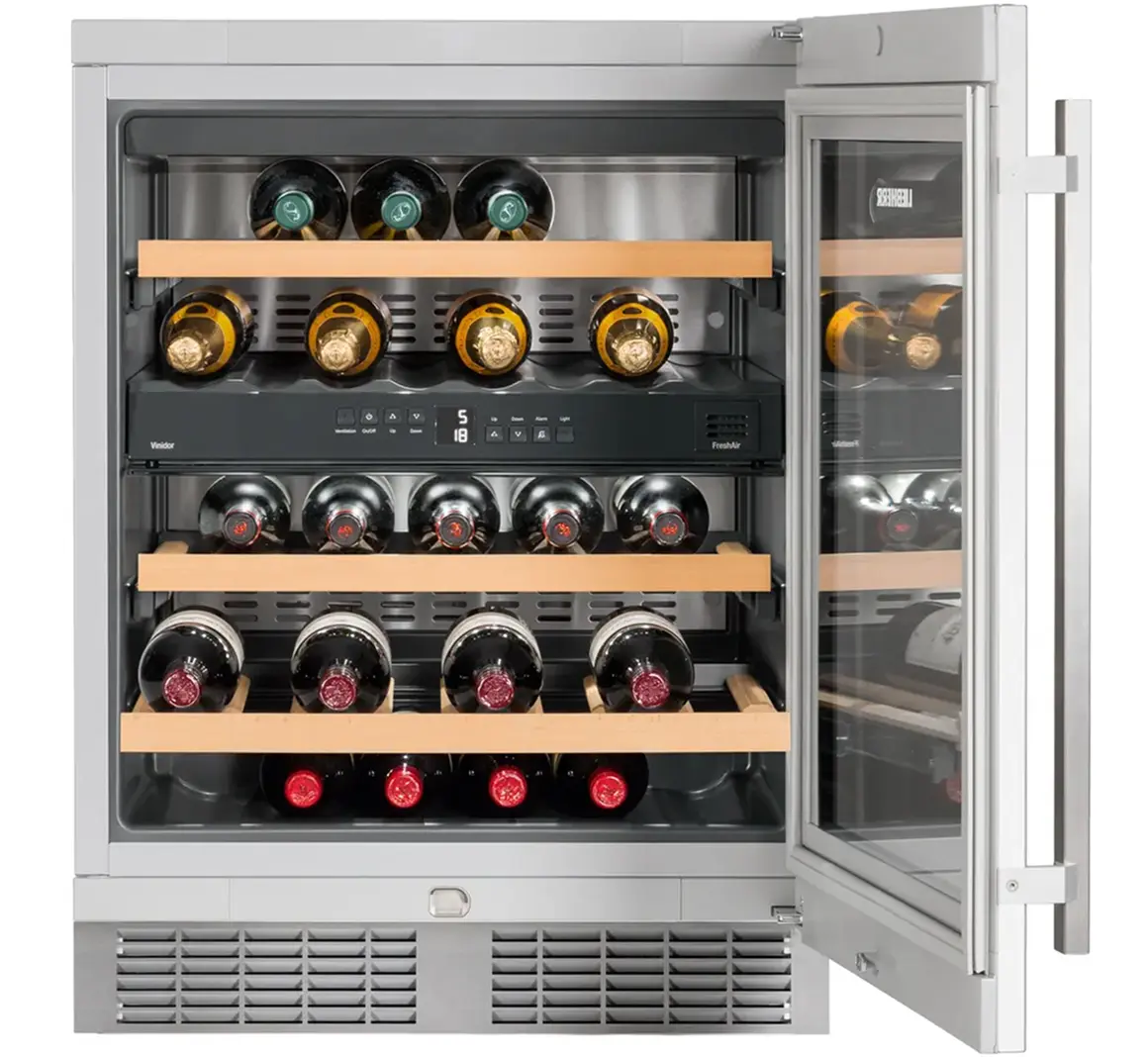 Встраиваемый винный шкаф Liebherr Vinidor UWTes 1672 (Inox)