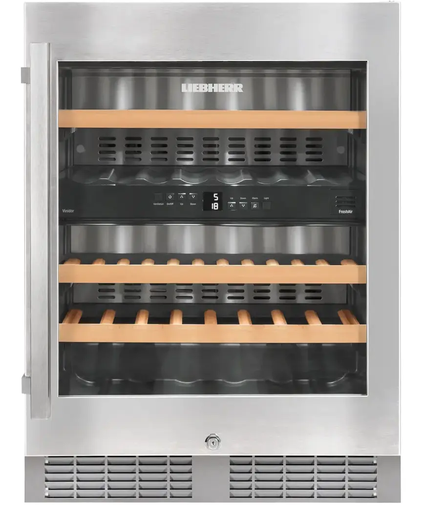 Встраиваемый винный шкаф Liebherr Vinidor UWTes 1672 (Inox)
