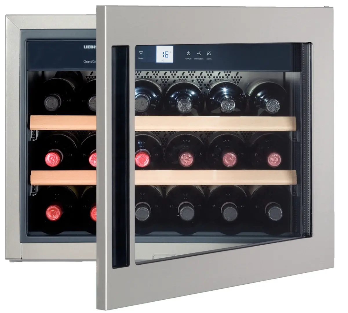 Встраиваемый винный шкаф Liebherr WKEes 553 (Inox)
