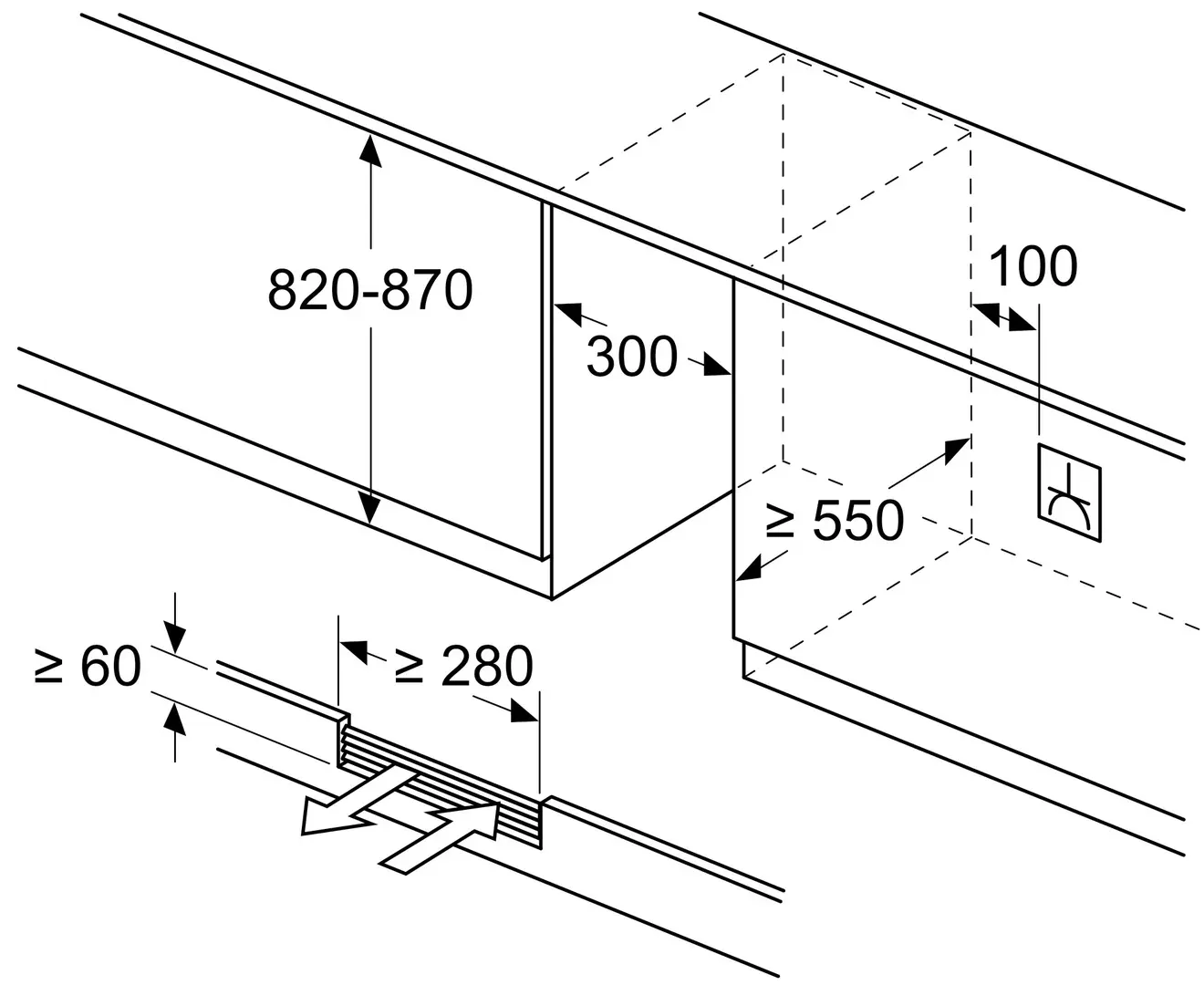Vitrina de vinuri incorporabila Siemens KU20WVHF0 (Black)