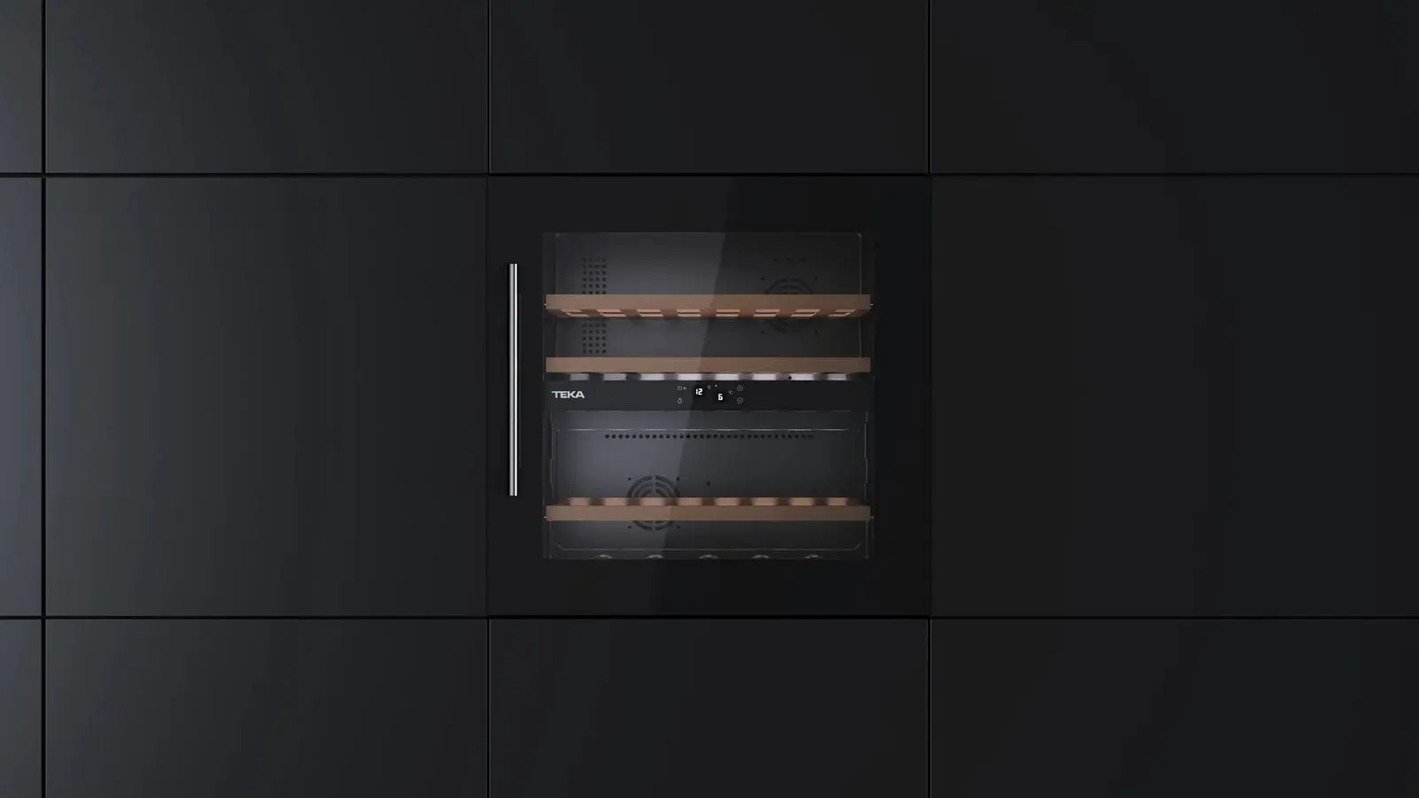 Vitrina de vinuri incorporabila Teka RVI 20041 GBK (Black)