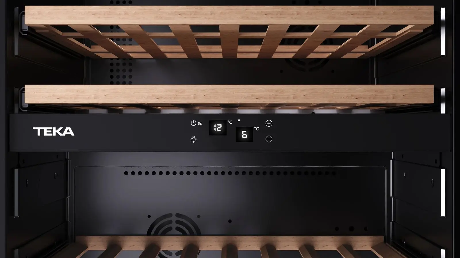 Vitrina de vinuri incorporabila Teka RVI 20041 GBK (Black)