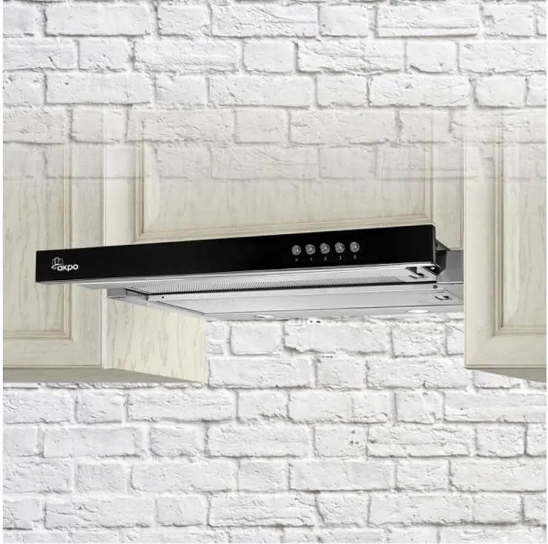 Hota incorporabila Akpo WK-7 50 (Black/Inox) - 3
