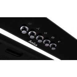 Встраиваемая вытяжка Amica OMP6255BG (Black) Thumb