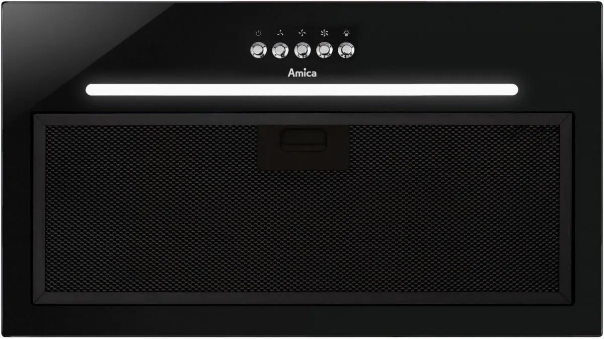 Встраиваемая вытяжка Amica OMP6255BG (Black)