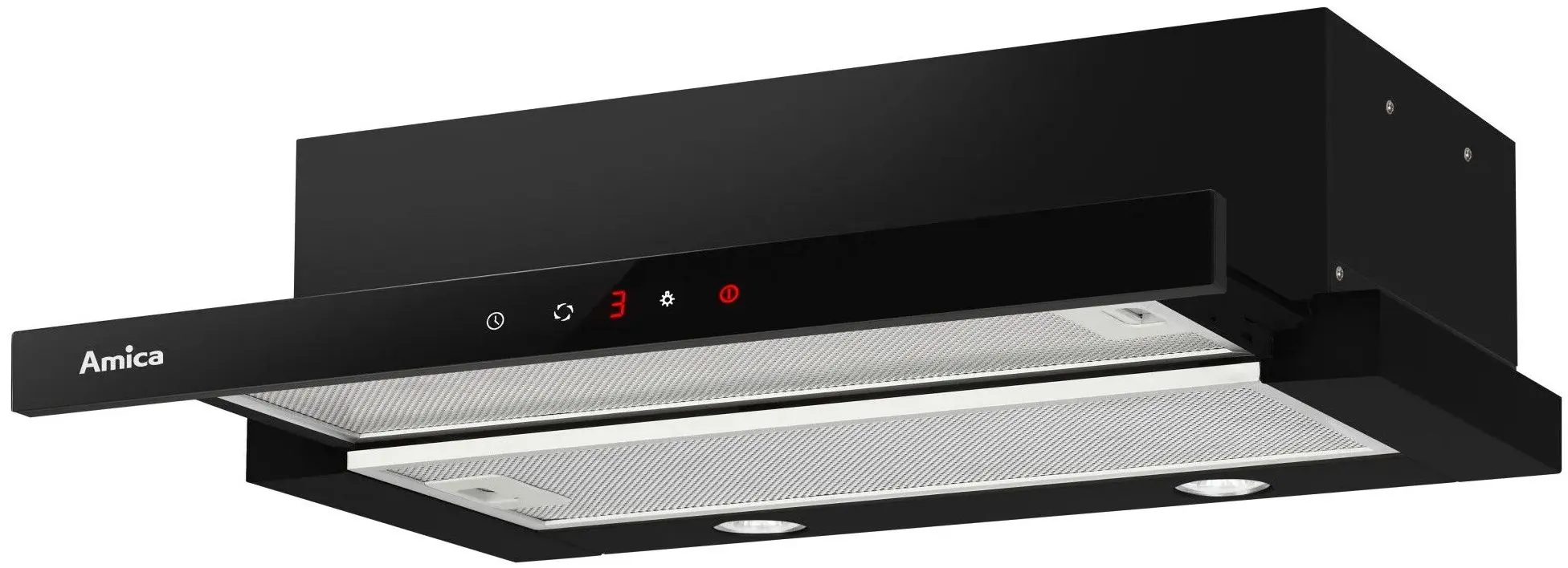 Встраиваемая вытяжка Amica OTP6641BG (Black)