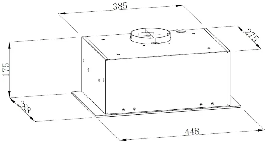 Встраиваемая вытяжка Backer Eger 45 750 BL (Black) - 2