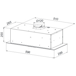 Hota incorporabila Backer Faust 60 Touch BL (Black) Thumb