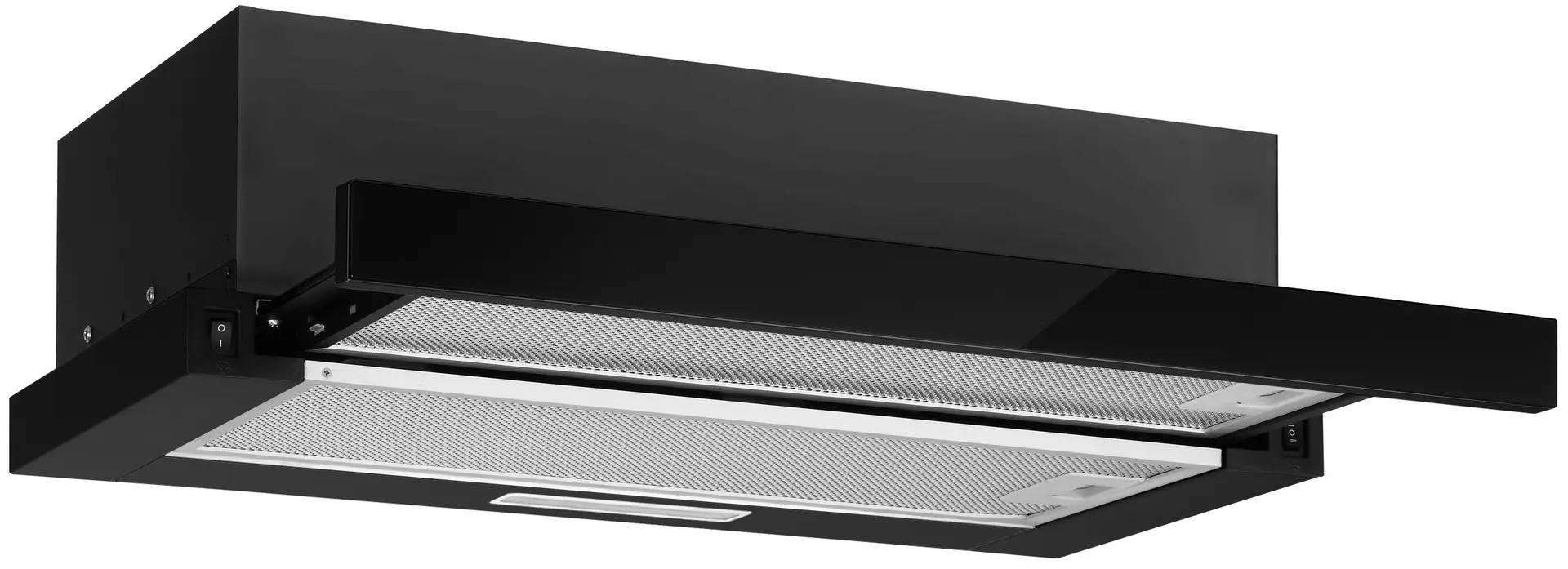 Встраиваемая вытяжка Backer Gliso 650 (60) BL GL (Black)