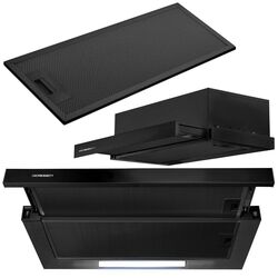 Встраиваемая вытяжка Berdsen BE-60-LW (Black) Thumb