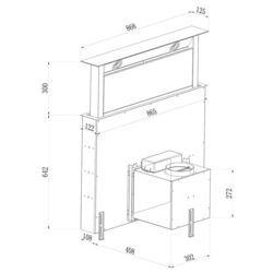 Встраиваемая вытяжка Berdsen BT-290 (Black) Thumb