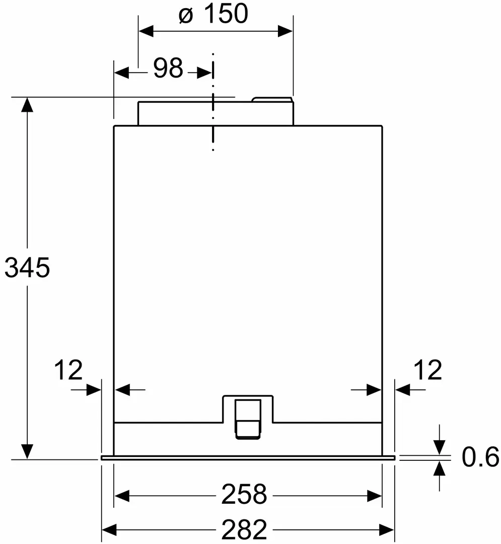 Встраиваемая вытяжка Bosch DLN56AC50 (Inox)