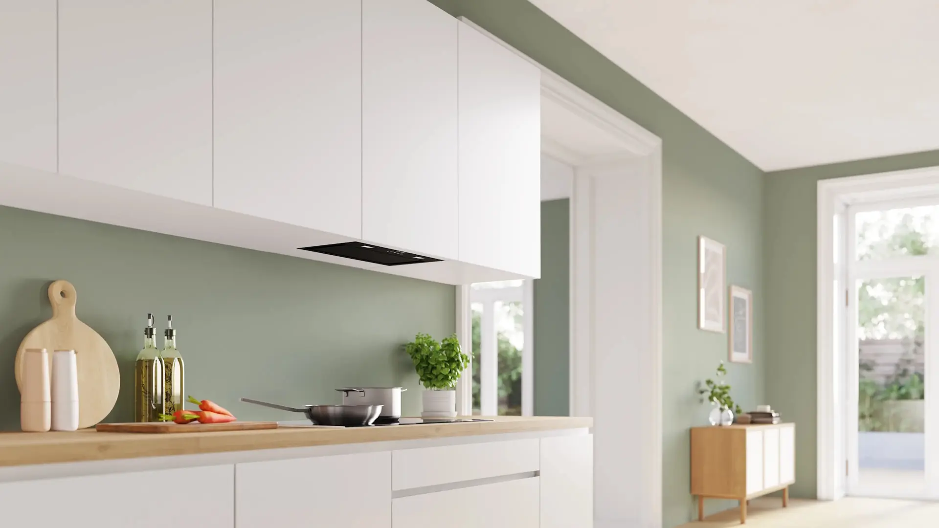 Встраиваемая вытяжка Bosch DLN56AC60 (Black)