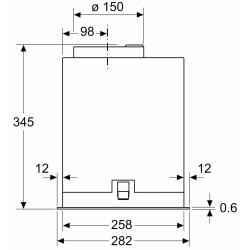 Встраиваемая вытяжка Bosch DLN56AC60 (Black) Thumb