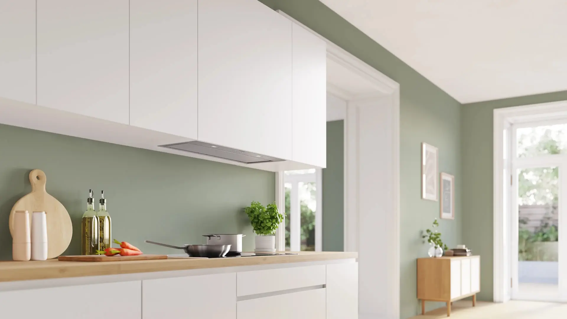 Встраиваемая вытяжка Bosch DLN87AC50 (Inox)