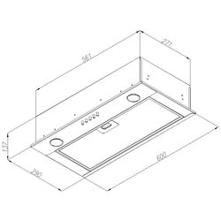 Hota incorporabila Ciarko SL-BOX 60 (Black) Thumb