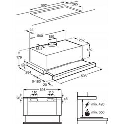 Встраиваемая вытяжка Electrolux LFP326FW (White) Thumb