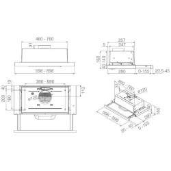 Встраиваемая вытяжка Elica Elite 14 Plus IX/A/60 (Inox) Thumb