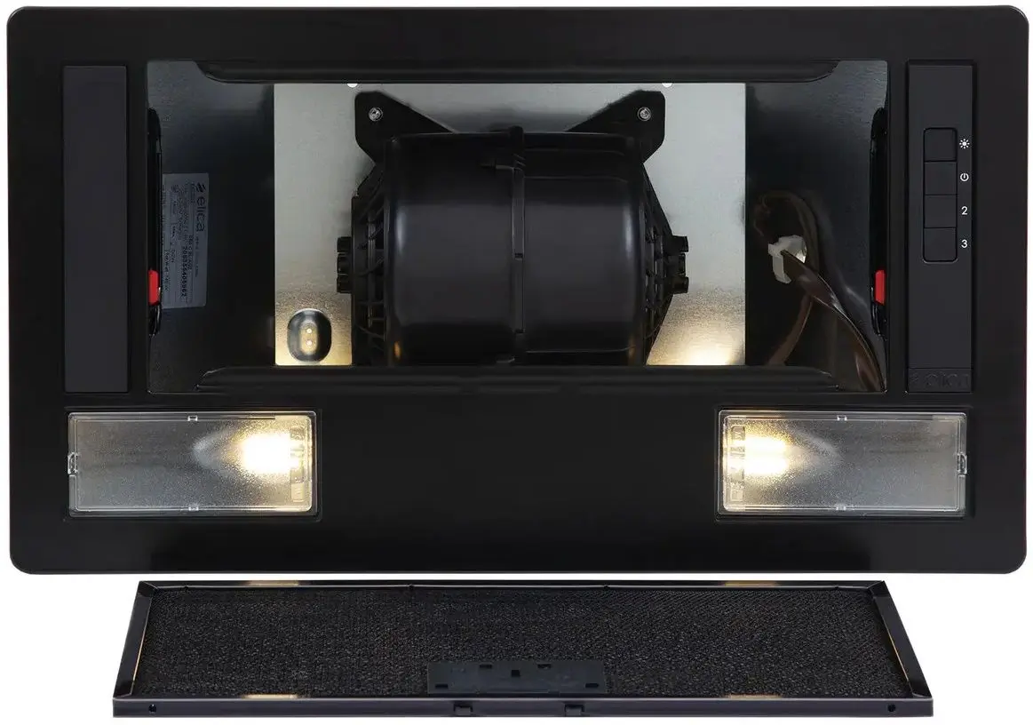 Hota incorporabila Elica ERA C BL/A/52 (Black)