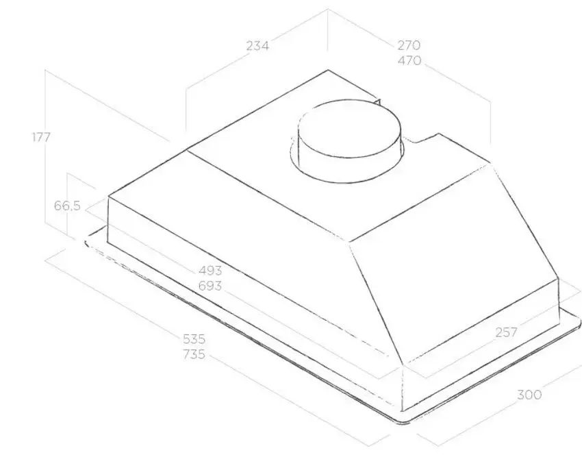 Встраиваемая вытяжка Elica Era C WH/A/72 (White)