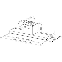 Hota incorporabila Faber B 305.0625.239 (Black) Thumb