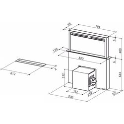 Встраиваемая вытяжка Faber Fabula Plus EV8+ BK A90 (Black) Thumb