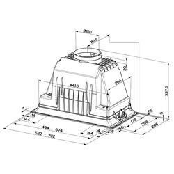 Встраиваемая вытяжка Faber Inka Plus HCS BK A52 (Black) Thumb