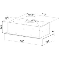 Встраиваемая вытяжка Maan Ares M 60 (Inox/Black) Thumb