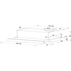Встраиваемая вытяжка Maan Corona 2 G 50 (Black) Thumb