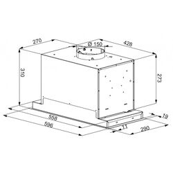 Встраиваемая вытяжка Maan Helios 60 Touch (Black) Thumb