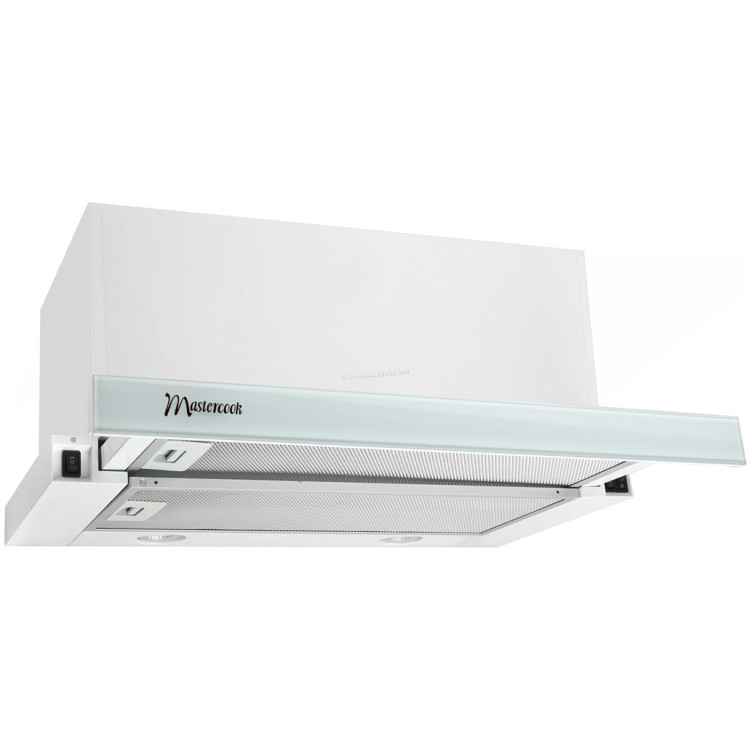 Встраиваемая вытяжка Mastercook Storm 1200(60) FG LED (White)