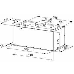 Hota incorporabila MPM MPM-45-OW-05 (Black) Thumb