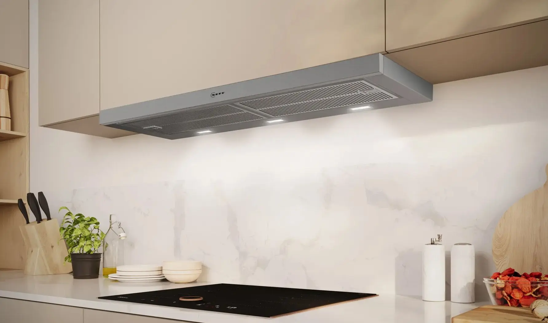 Встраиваемая вытяжка Neff D49ED52X1 (Inox)