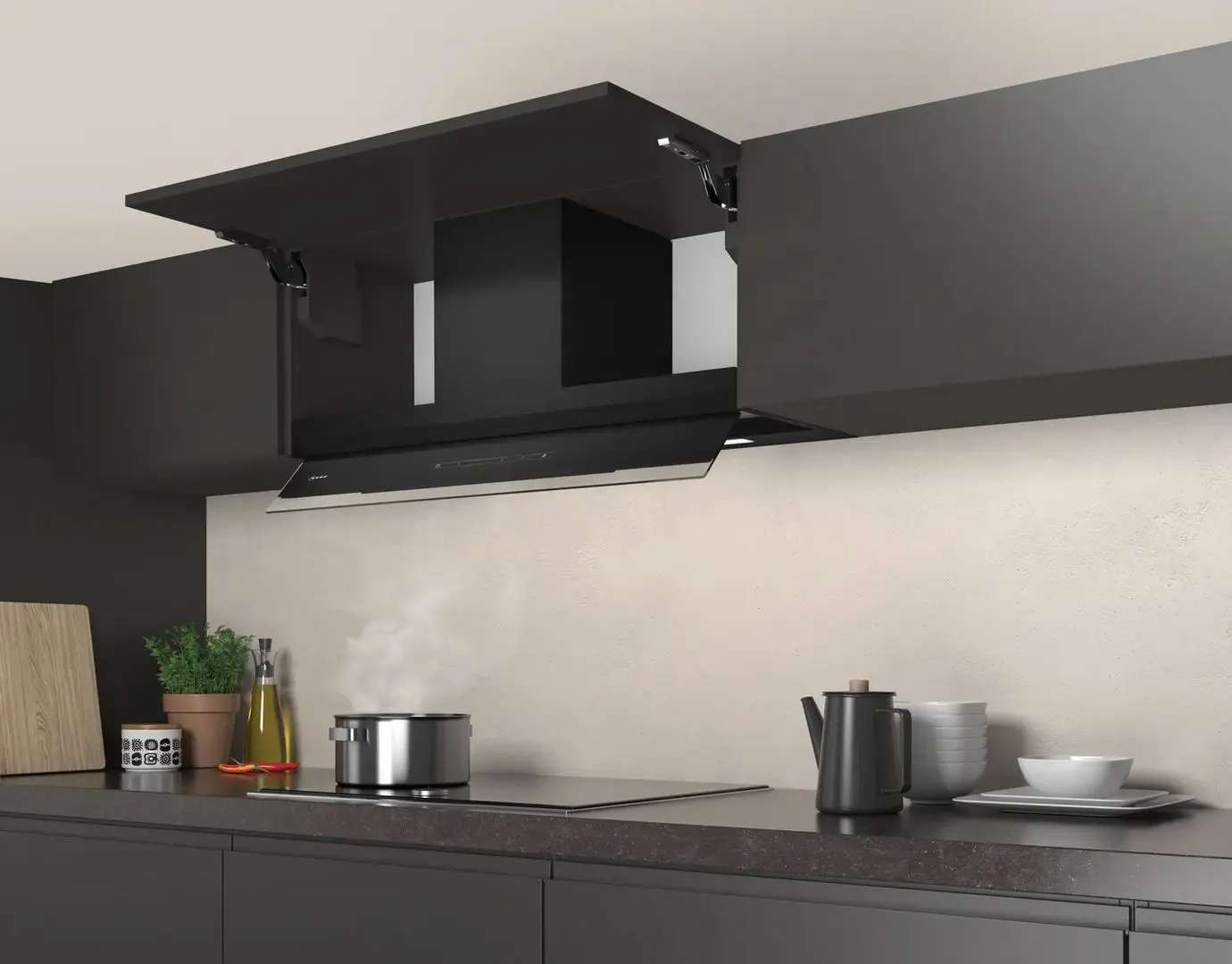 Встраиваемая вытяжка Neff D95XAM2S0 (Black)