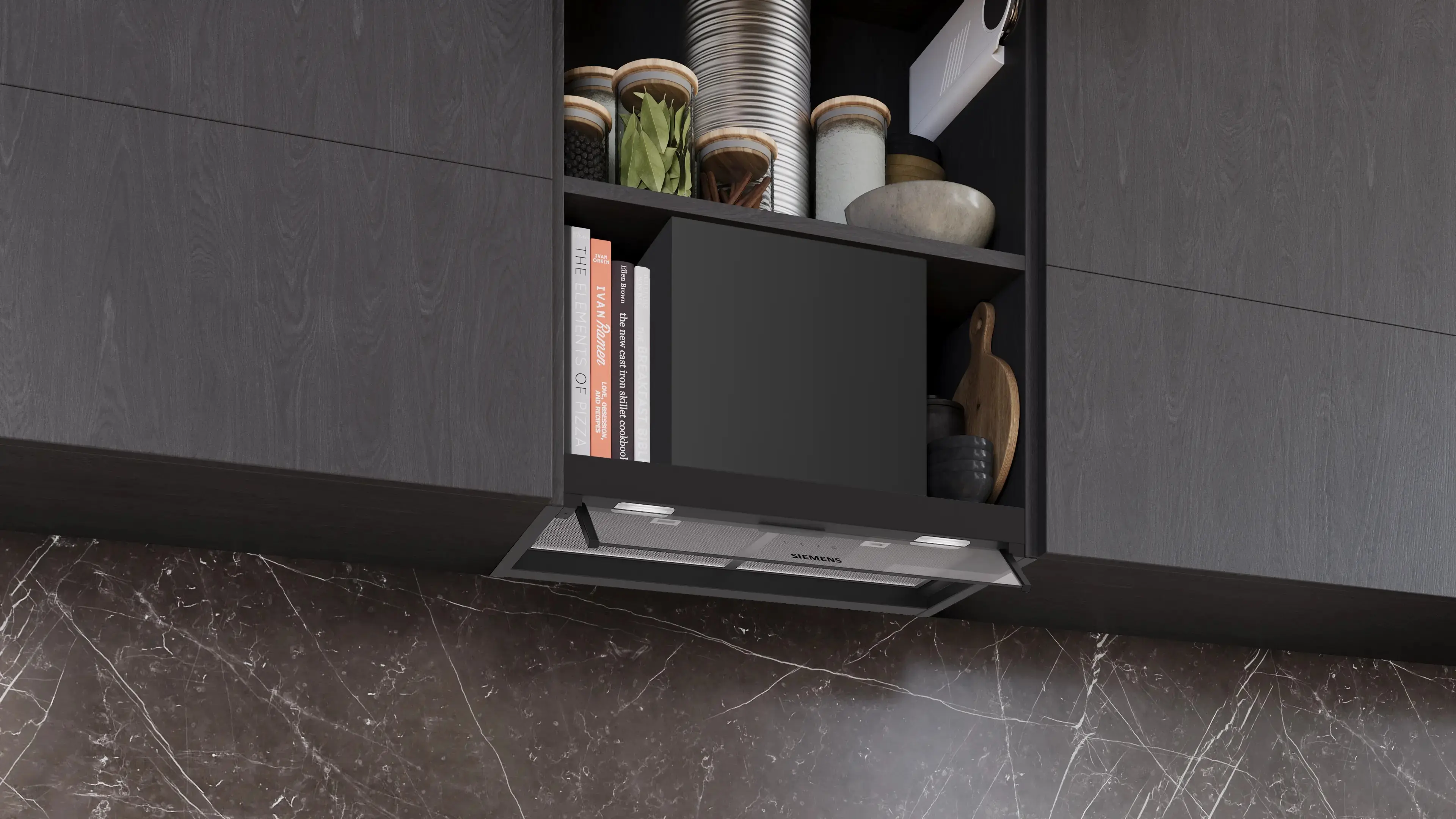 Встраиваемая вытяжка Siemens iQ300 LJ65BCC60 (Black) - 3