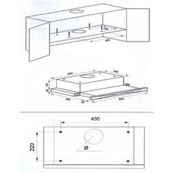 Встраиваемая вытяжка Snaige SNH-SL602M GL (Silver) Thumb
