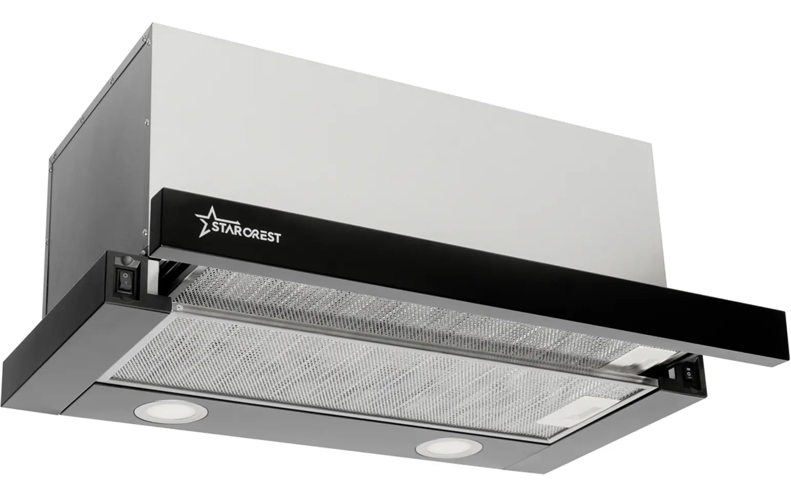 Встраиваемая вытяжка Starcrest STH-550BK (Inox/Black)