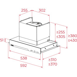 Hota incorporabila Teka Integra GFI 67350 EOS IX (Black/Inox) Thumb