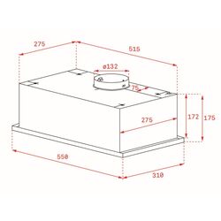 Hota incorporabila Teka Total GFG 2 (White) Thumb