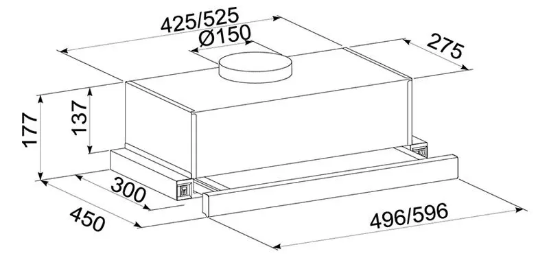 Hota Tornado Sondo 700 60 FG (White)