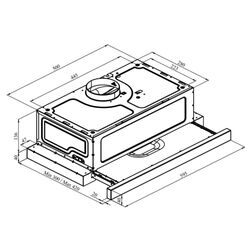 Hota incorporabila Vivax CHO-60PT100T X (Inox) Thumb