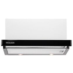 Встраиваемая вытяжка Wolser WL- 60 FG TC (Black)
