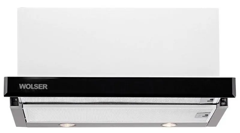Встраиваемая вытяжка Wolser WL- 60 FG TC (Black)