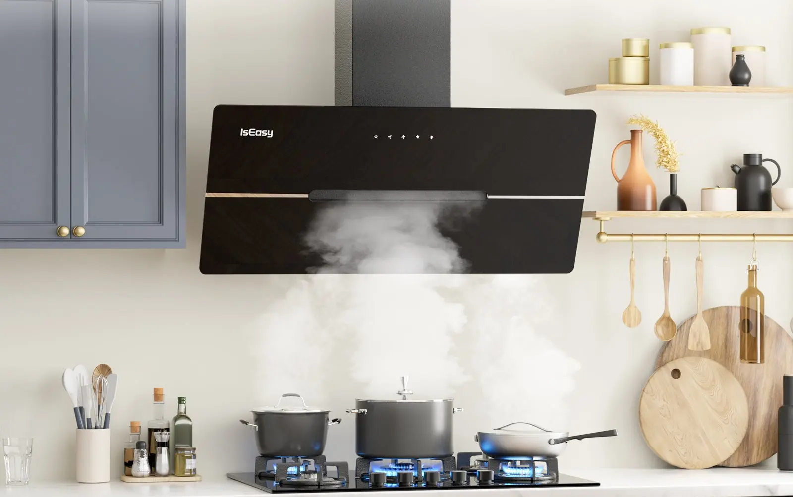 Вытяжка IsEasy TV5290D4-CC-I2 (Black)