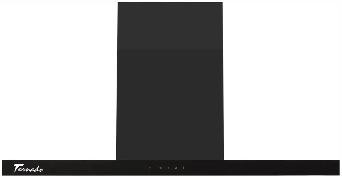 Вытяжка Tornado Lara 1200(90) BL LED (Black) - 3