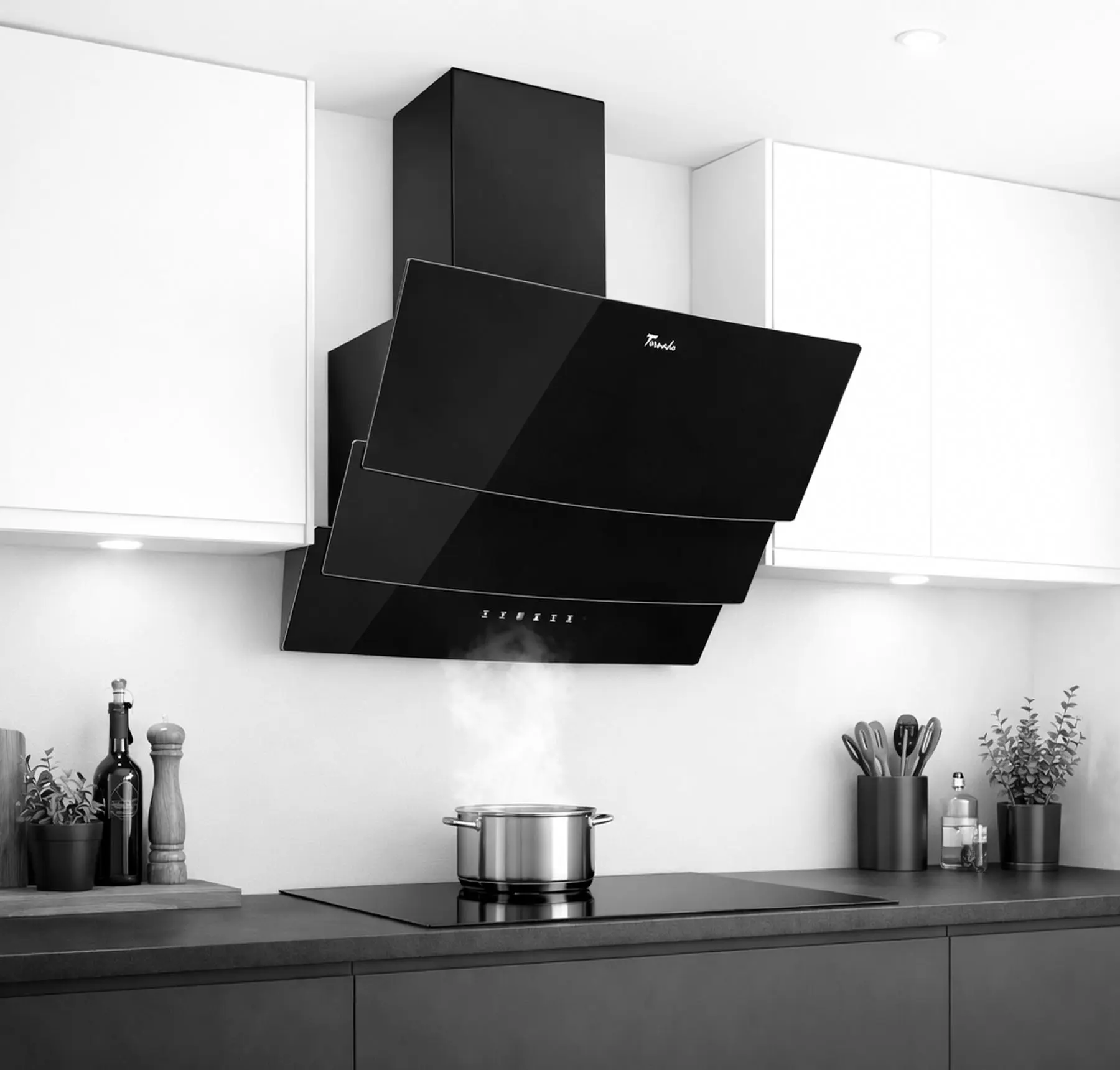 Hota Tornado Piano 850 (60) LED (Black)